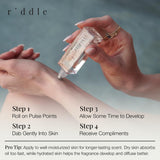 Riddle Original Roll-On, formato portátil para llevar en el bolso.