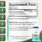 RidgeCrest AirwayClear: cápsulas veganas para uso diario sin gluten.