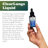 RidgeCrest ClearLungs, fórmula natural para bronquios y mucosidad.