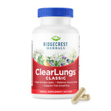 RidgeCrest ClearLungs Classic, botella: apoyo diario para respirar con comodidad