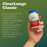 RidgeCrest ClearLungs Classic, presentación: empaque práctico para rutina diaria