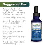 RidgeCrest ClearLungs, trece ingredientes naturales para respiración.
