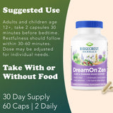 RidgeCrest DreamOn Zen: cápsulas en mano para iniciar una rutina de descanso natural