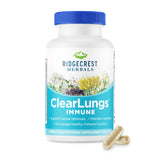 RidgeCrest ClearLungs Immune con saúco para apoyar defensas naturales