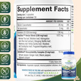RidgeCrest Herbals SinusClear uso diario para mantener vías respiratorias claras.