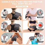 Almohadilla plana y flexible para espalda y cuello.