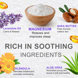 Crema de magnesio de absorción rápida para piernas y brazos
