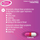 Right Remedies capsulas alergia botella, presentacion en casa con 1000 capsulas.