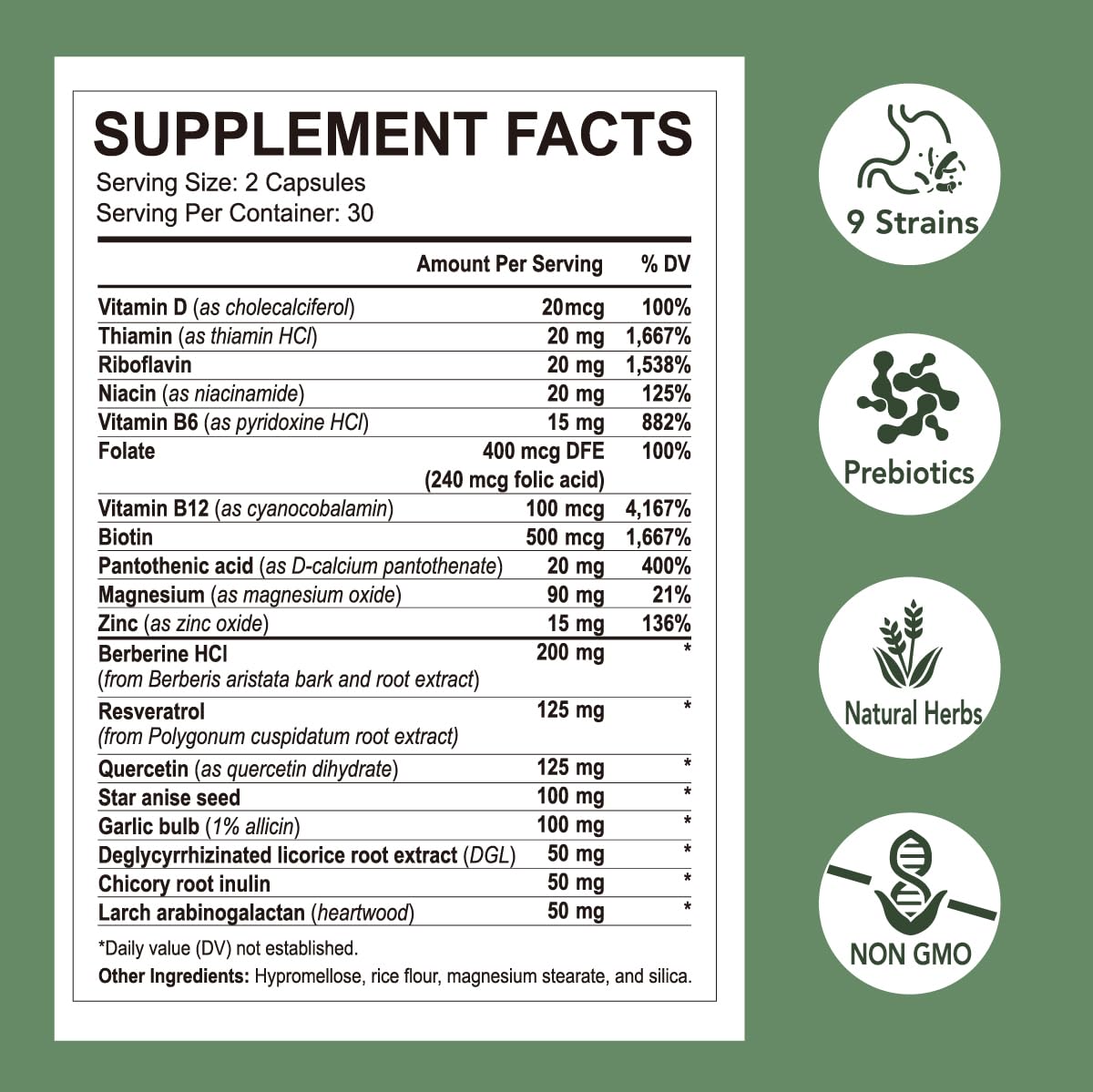 Rigma Herbal BEE: envase en caja para un plan de cuidado intestinal.
