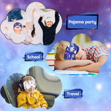 Riixazo regalo de antifaz con tema astronauta para niños.