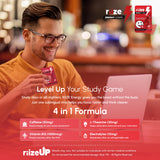 Riize Energy Strips con L-Theanine para claridad mental suave.
