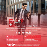 Riize Energy Strips sabor natural ideal para uso diario.