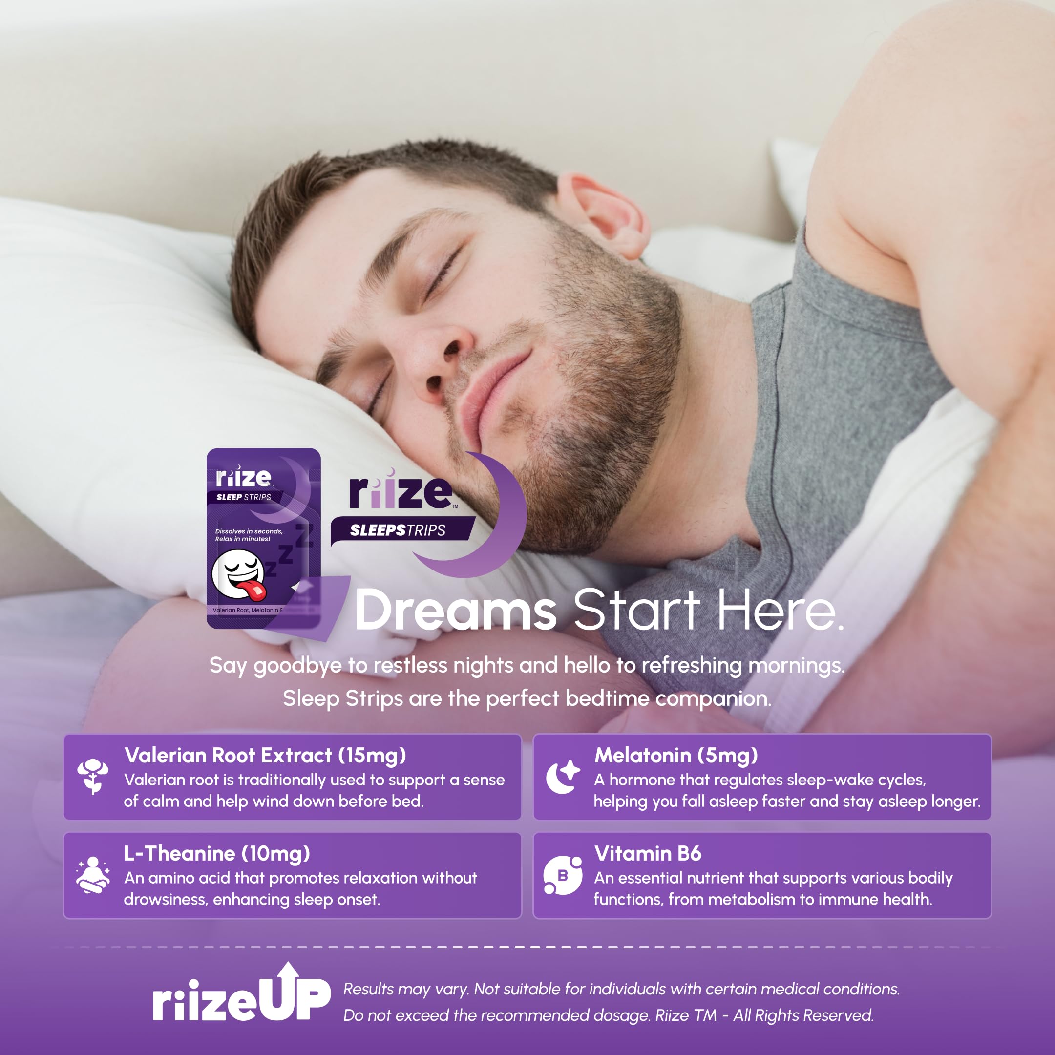 Riize Tiras para viaje son discretas y fáciles de usar fuera de casa