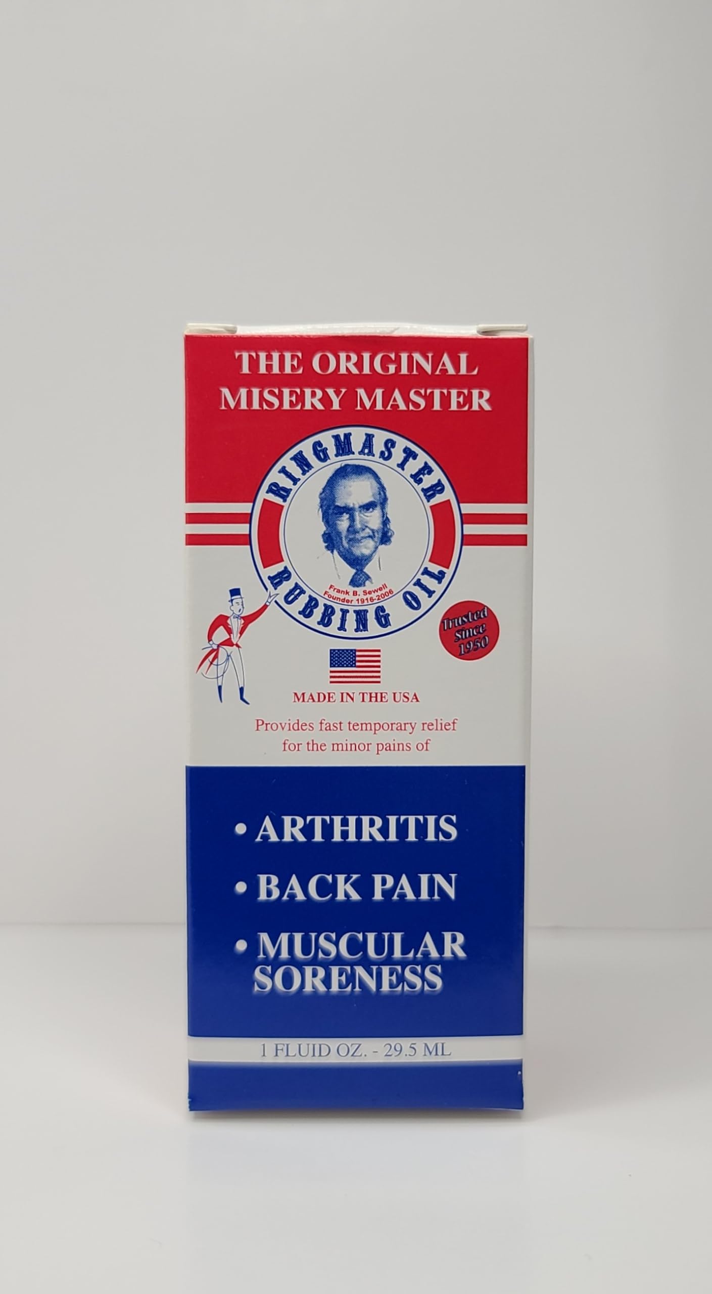 Ringmaster Rubbing Oil: masaje-hombro para tensiones