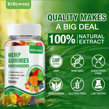 RiRywony Health gomitas de cáñamo sabor fruta natural