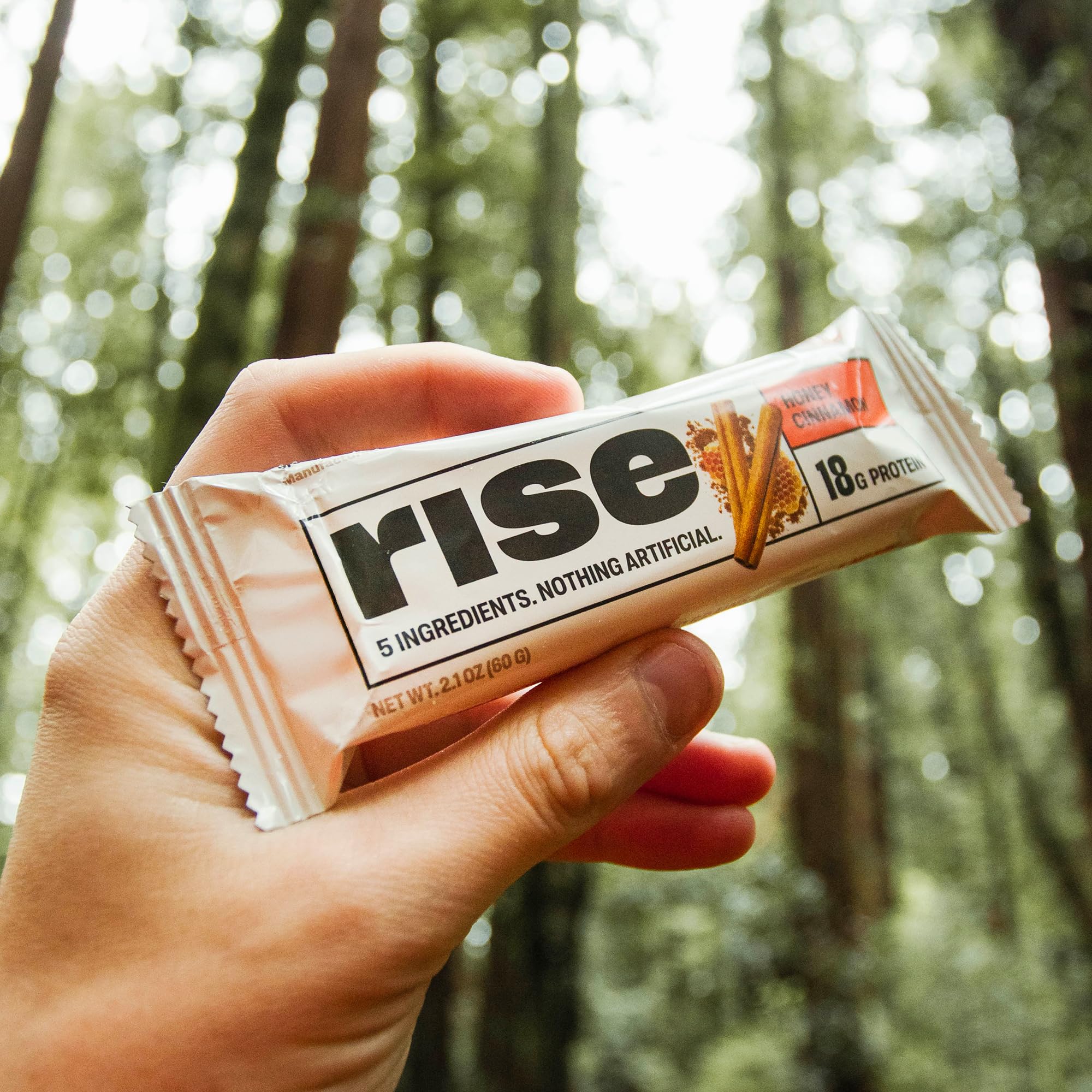 Disfrútala sola o con batido o café con Rise.