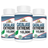 Rise-N-Shine Catalase Extreme: botella de cápsulas para apoyar la vitalidad y brillo del cabello.