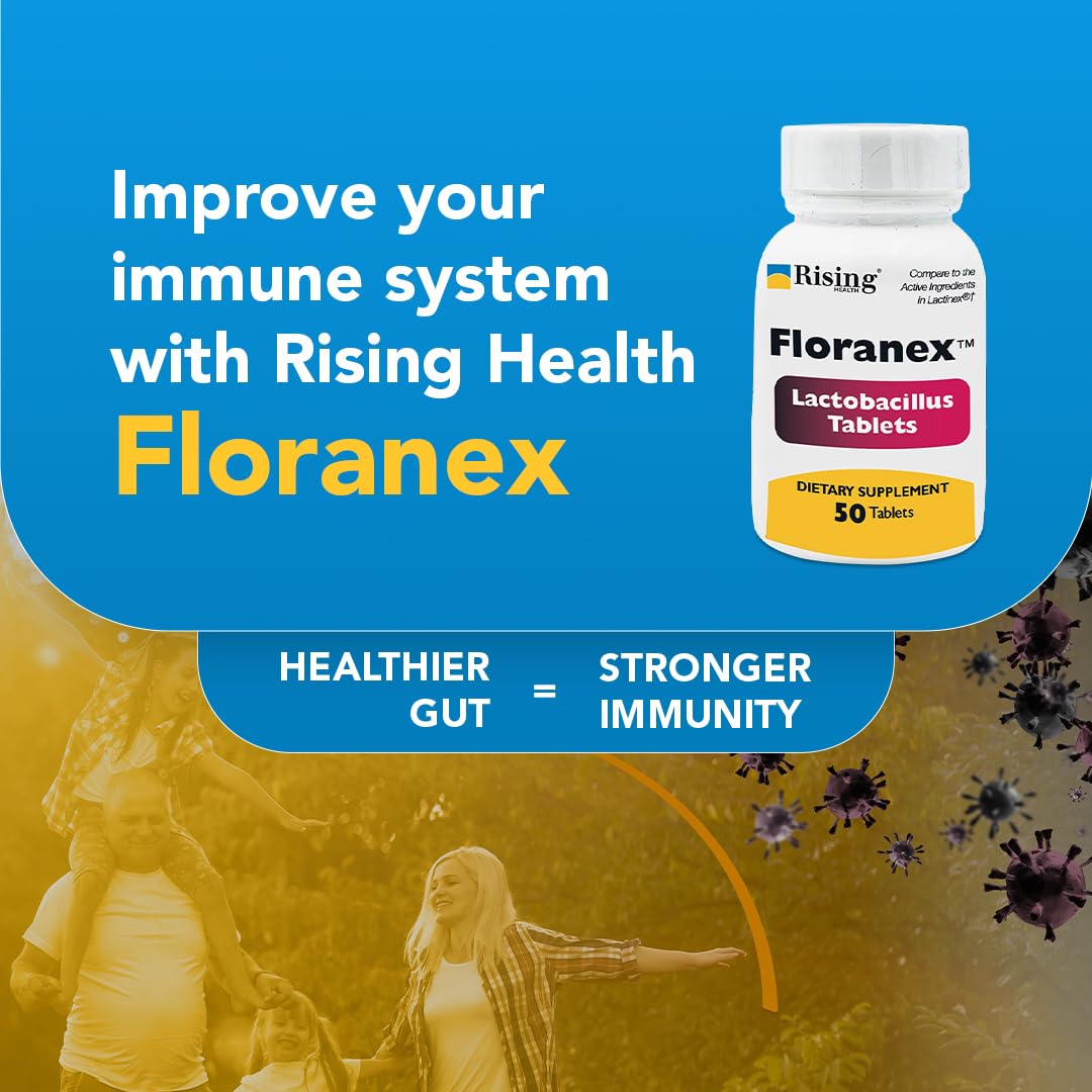 Rising Floranex: uso diario para apoyar el equilibrio intestinal