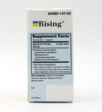 Rising Risaquad: botella de 30 cápsulas para uso diario seguro.