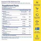 Cápsula de Ritual Multivitamínico para hombres: diseño de absorción eficiente.