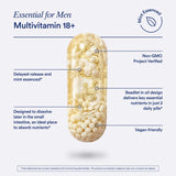 Omega-3 DHA de Ritual Multivitamínico para hombres y beneficio potencial para el corazón.