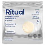 Ritual Prenatal batido en vaso con proteína vegetal para saciedad diaria.