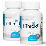 RLC Labs i-Throid: botella con cápsulas para apoyo diario del metabolismo.