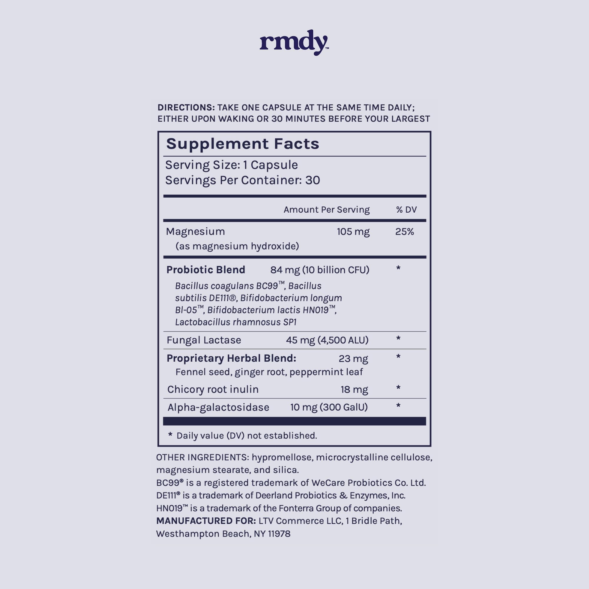 rmdy disfrutar comidas sin hinchazón