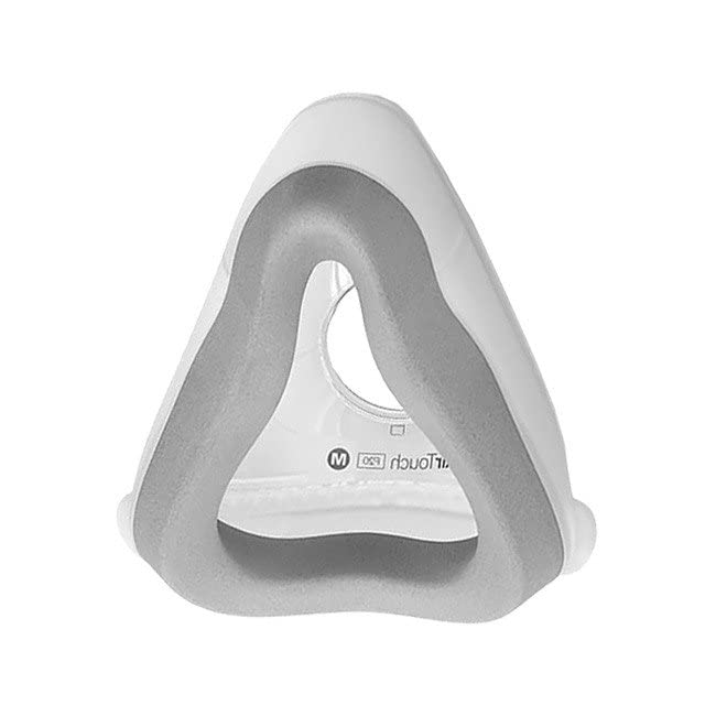 RMH Res_Med Air_Touch F20 Cushion Medium, detalle de textura, superficie suave para mayor confort.