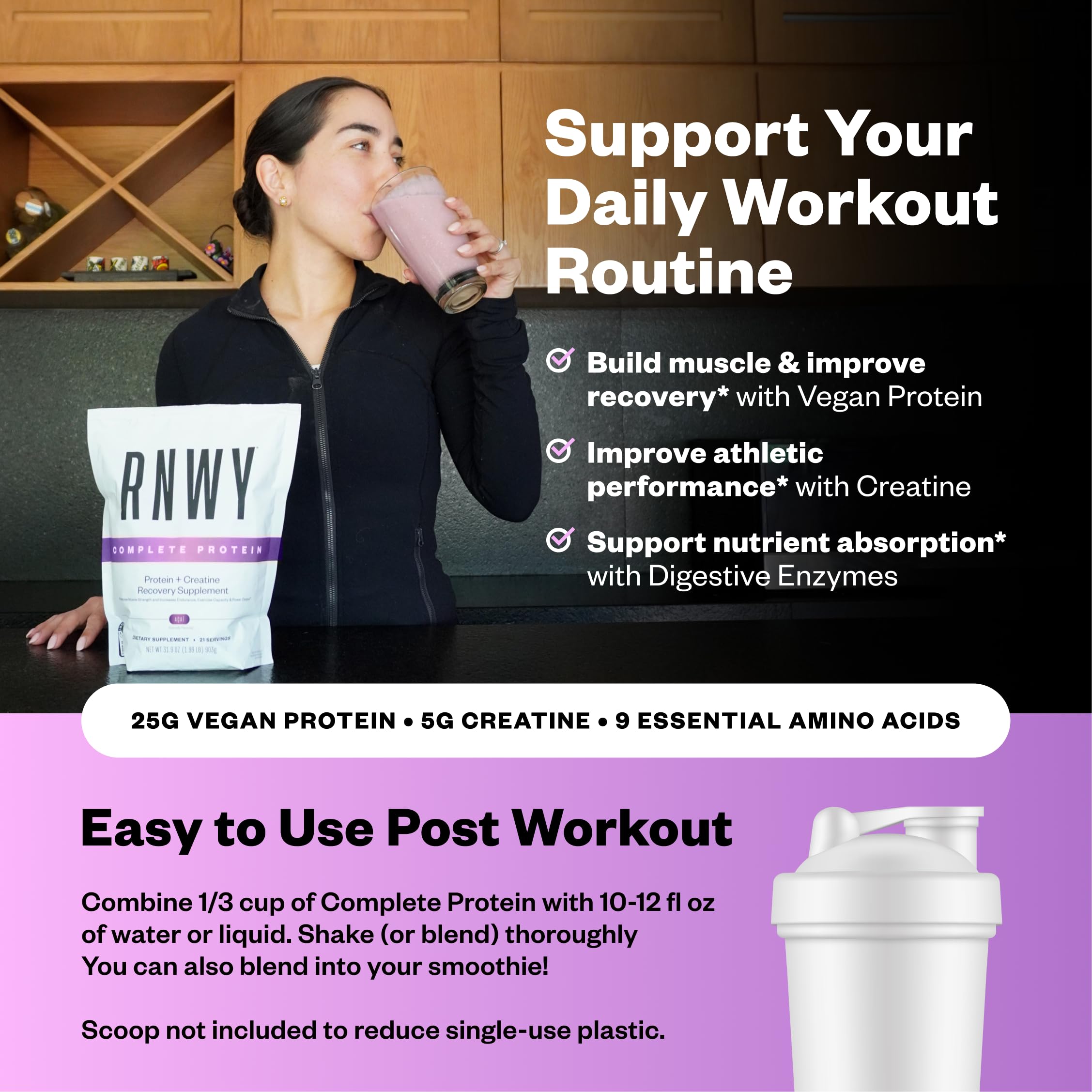 RNWY Complete Protein para atletas de resistencia y potencia