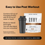RNWY Complete Protein: opción vegana y libre de lácteos y gluten.