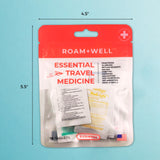 Roamwell empaque a prueba de niños para seguridad familiar.