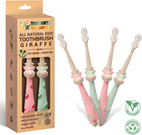 ROARex cepillo jirafa diseño mint rosado para atractivo visual