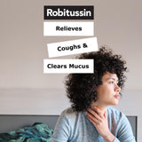 Robitussin Alivio 12h-tableta: alivio de tos y moco sin jarabe.