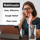 Robitussin TOS Y Moco control tableta: alivio práctico para la tos persistente.