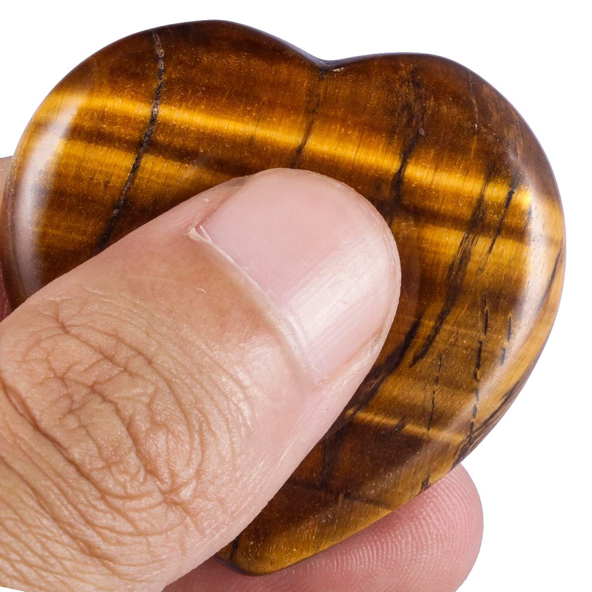 Rockcloud corazón de cristal labrado regalo simbólico de amor