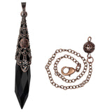 Rockcloud obsidiana negra talismán energizante para protección y claridad