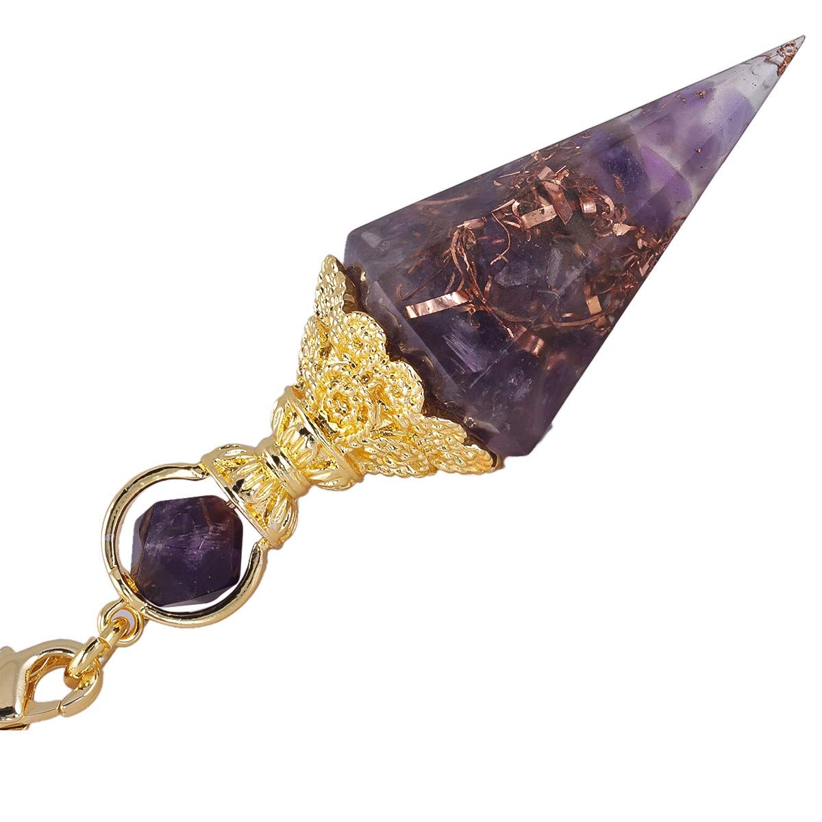 Rockcloud pendulo reiki chakra, guía suave para centrarse y canalizar energías
