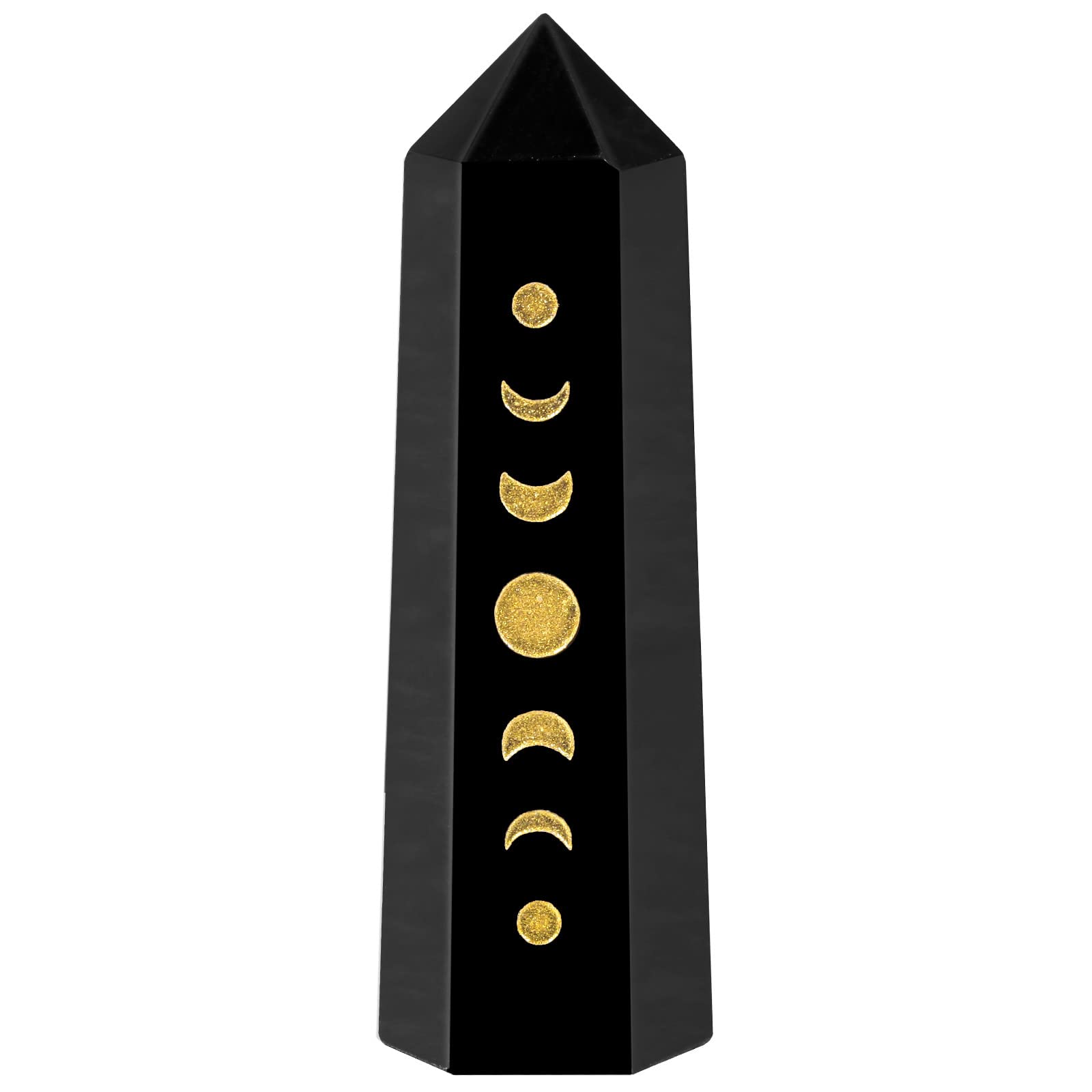 Rockcloud punta cristal fases luna para meditacion y equilibrio emocional.