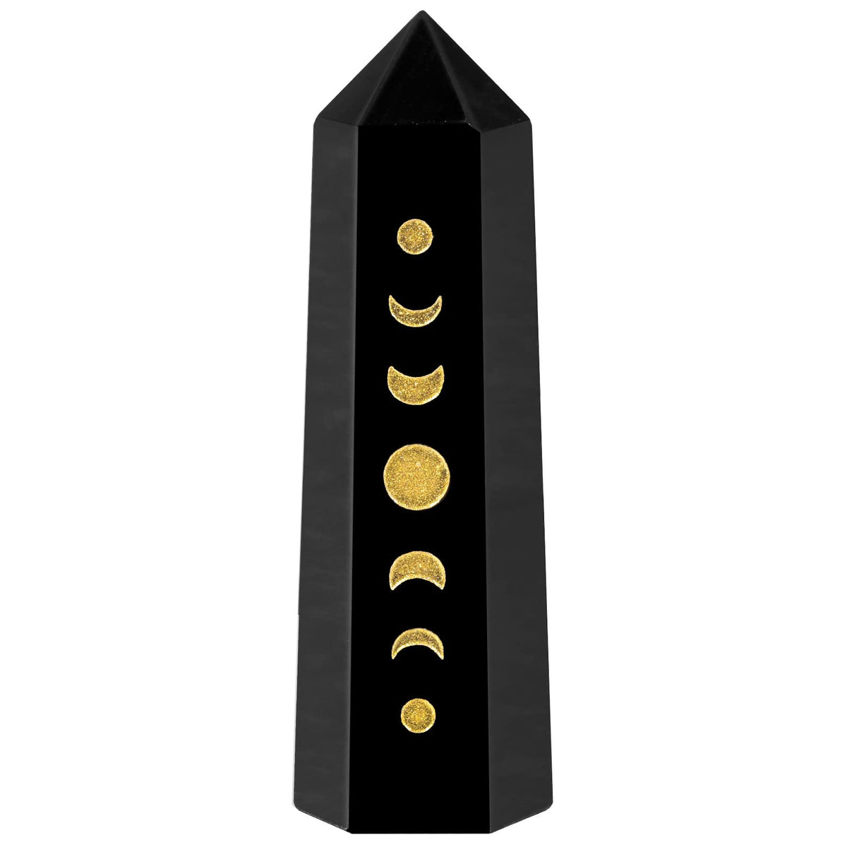 Rockcloud punta cristal fases luna para meditacion y equilibrio emocional.