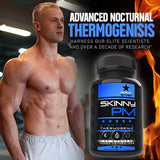 Rockstar Skinny PM: uso nocturno, enfoque en dosis para mejor descanso.