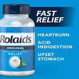 Uso práctico de dosificación de tabletas Rolaids para alivio puntual