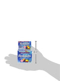Rolaids tabletas de fruta, blíster práctico para consumo rápido.
