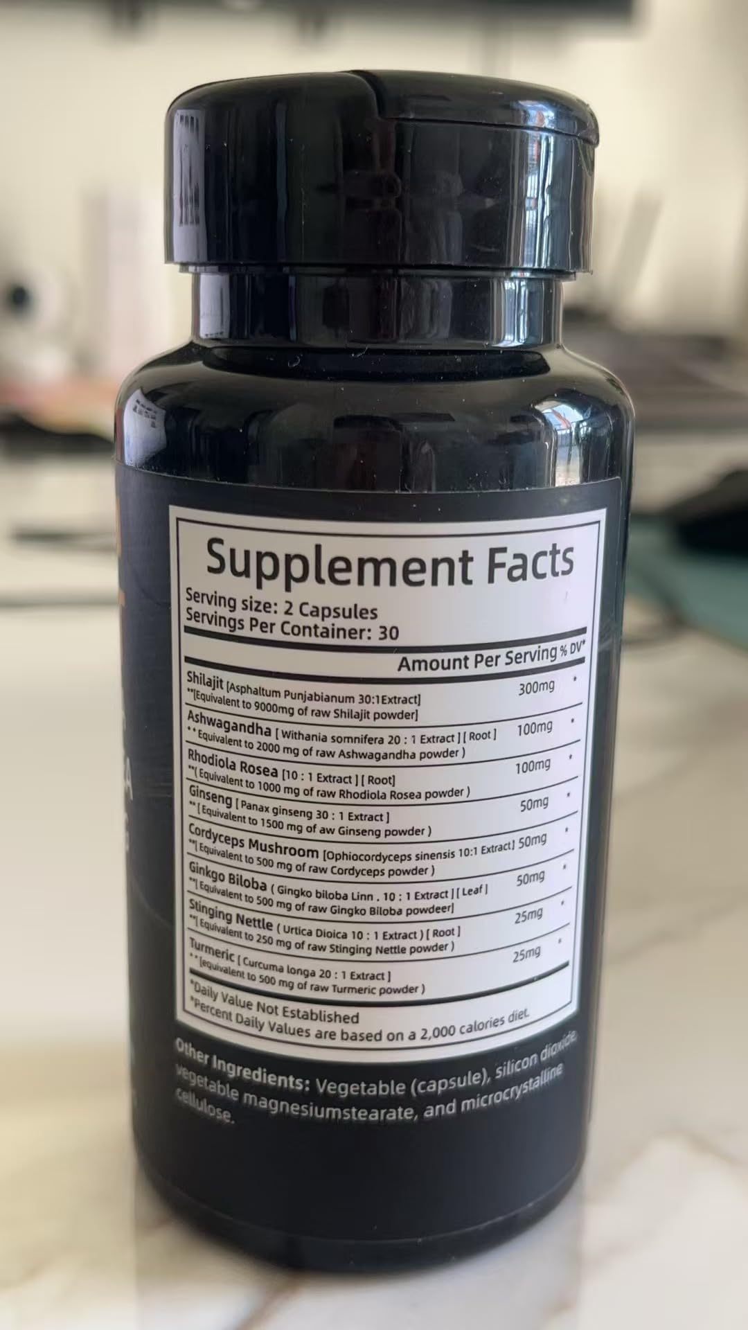 Rolphood Shilajit uso diario para energía sostenida