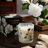 Ambiente hogareño con vela ROMIIE ZOI Gardenia para momentos tranquilos.