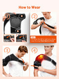 ROMISA control remoto inalámbrico para ajustar intensidad y calor.