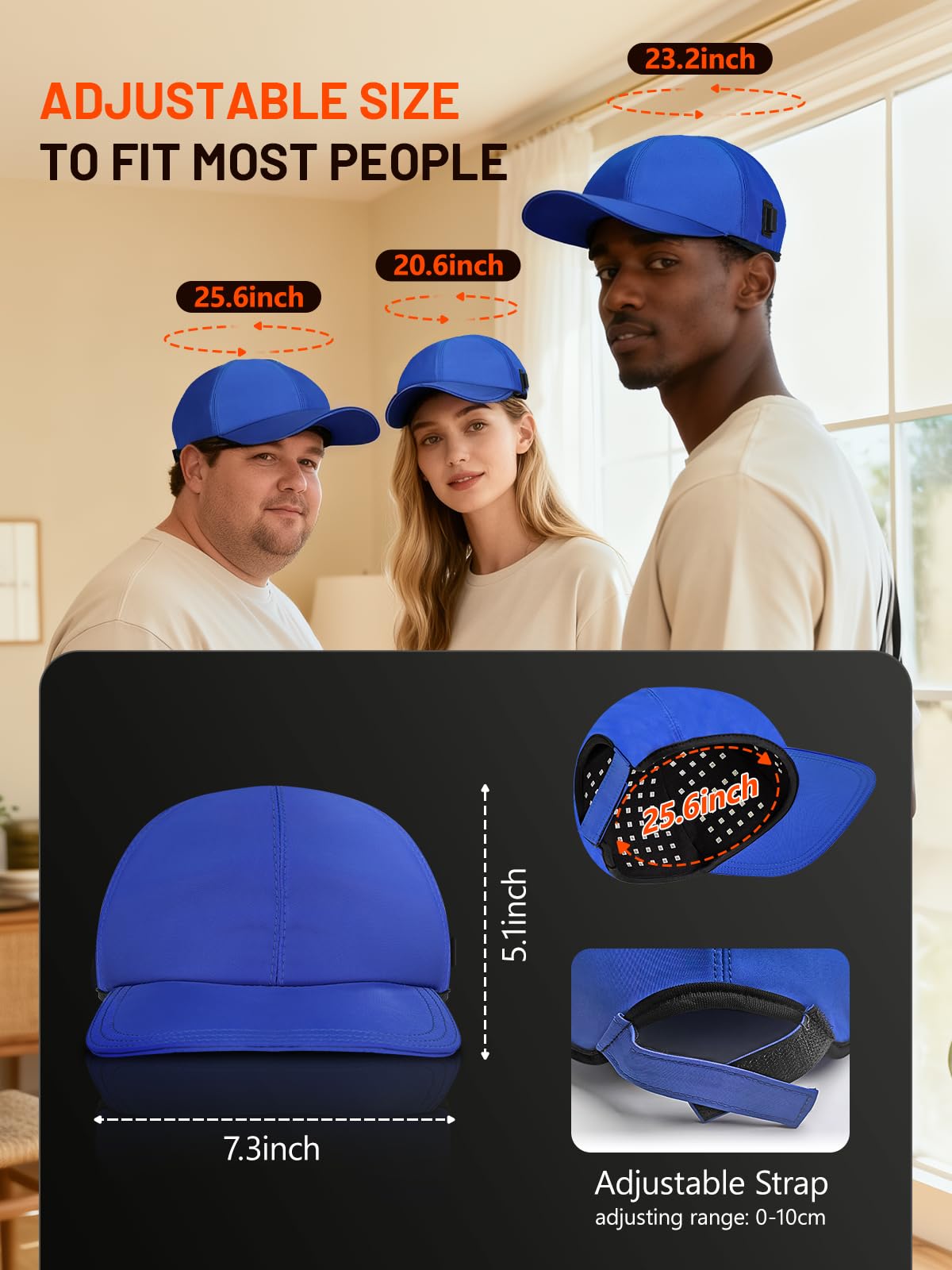 Gorra ROMISA para uso en casa facilita rutinas de cuidado capilar