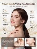 ROMISA mascarilla inalámbrica para terapia facial, control remoto práctico.