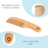 Materiales naturales: bambú, madera y lana de cabra para el cuidado del bebé