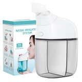 Ronfnea sistema nasal con cámara de lavado dual para limpieza profunda